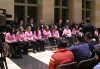 Paros Foundation, Paros Chamber Choir Performance 
					  at Embassy of United States in Armenia, 24 November 2006