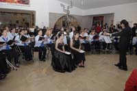 Paros Chamber Choir performing 